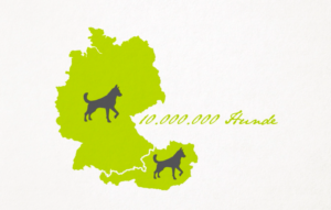 Deutschlandkarte Hunde